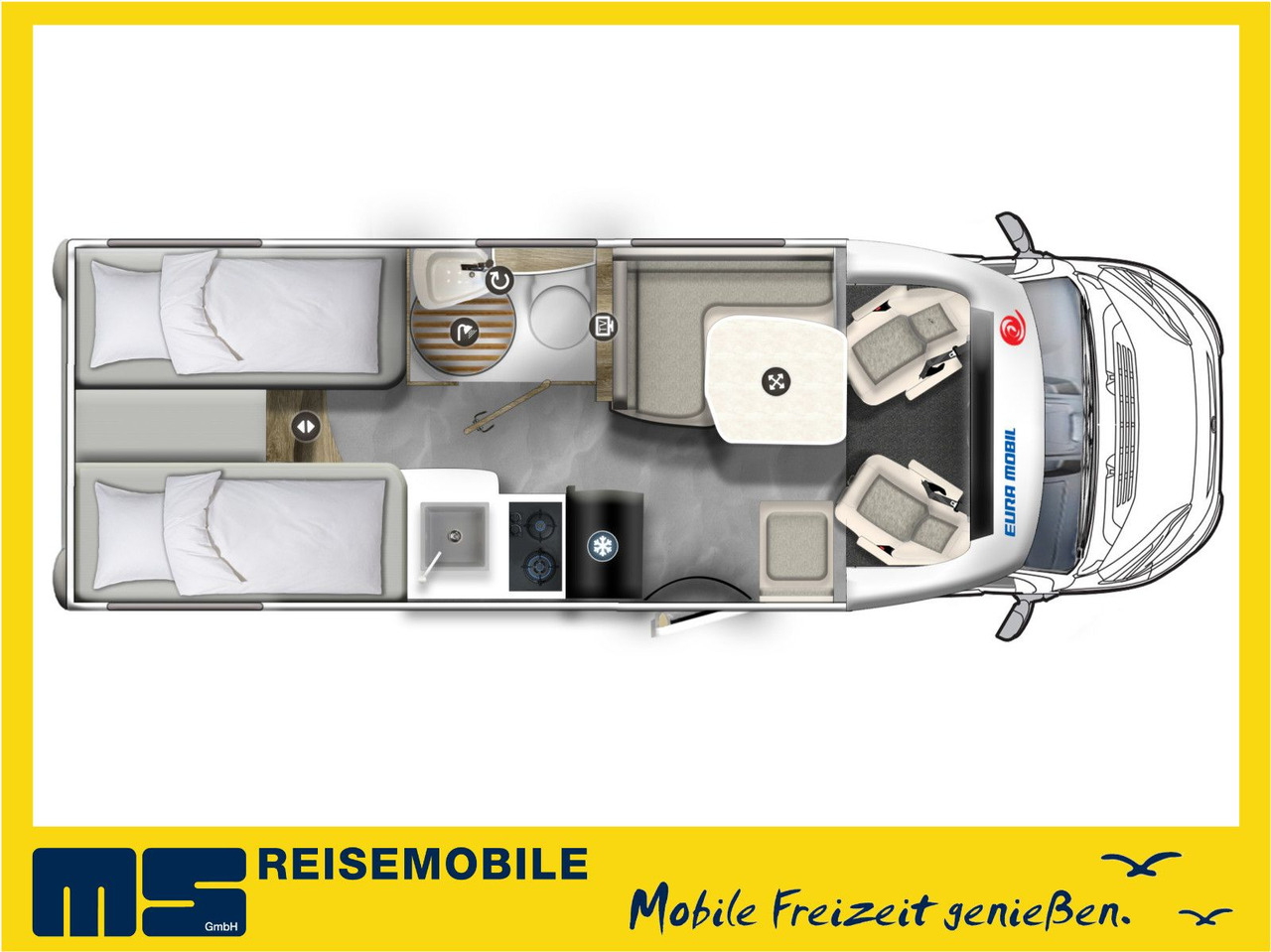 Eura Mobil PROFILA T 660 EB/MOD. 2025/MONDIAL PAKET / 140PS - Polointegrovaný obytný vůz: obrázek 2 Eura Mobil PROFILA T 660 EB/MOD. 2025/MONDIAL PAKET / 140PS - Polointegrovaný obytný vůz: obrázek 2