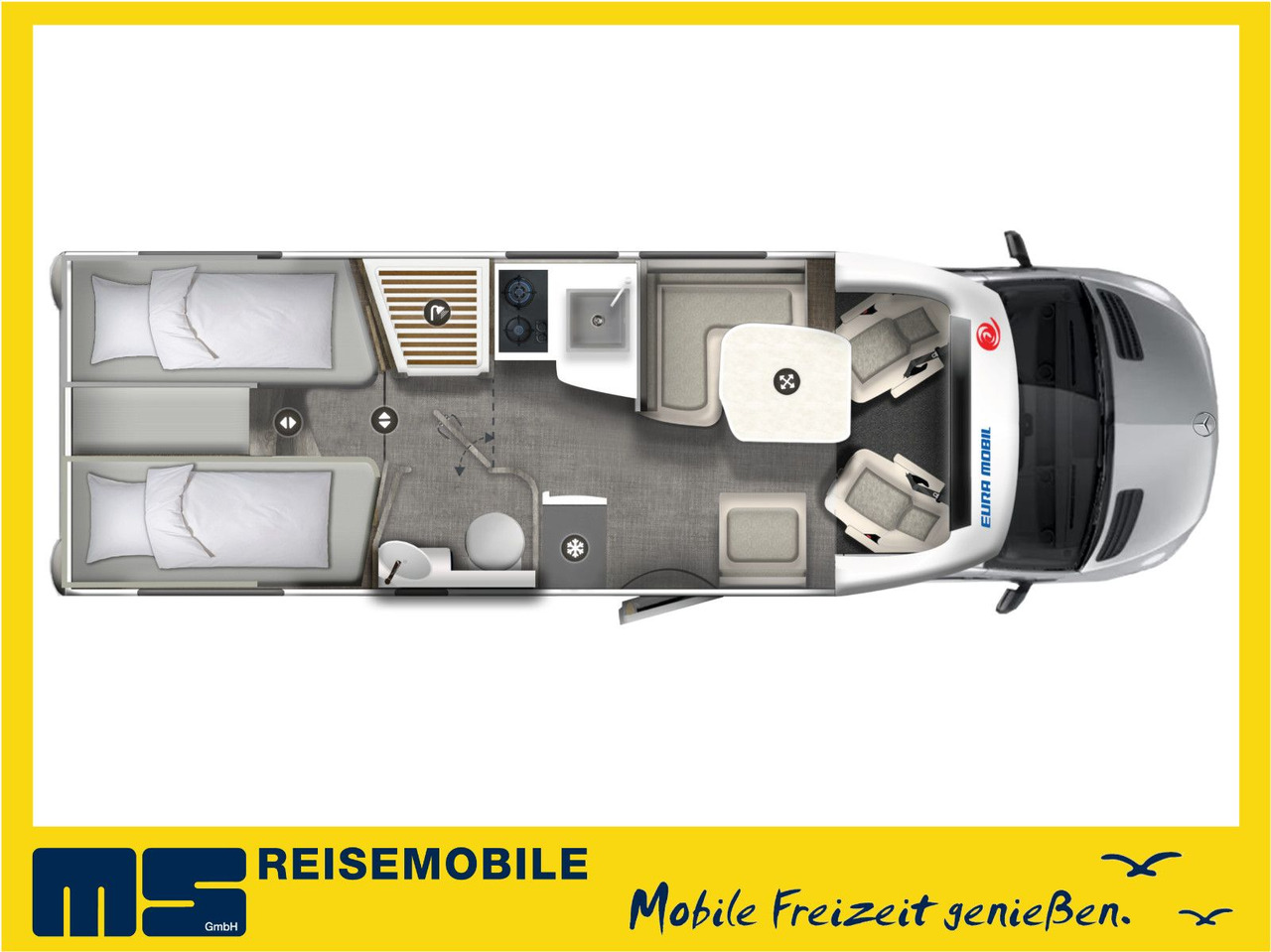 Eura Mobil PROFILA T 726 EB - MODELL 2025 -MONDIAL PLUS & S - Polointegrovaný obytný vůz: obrázek 2 Eura Mobil PROFILA T 726 EB - MODELL 2025 -MONDIAL PLUS & S - Polointegrovaný obytný vůz: obrázek 2