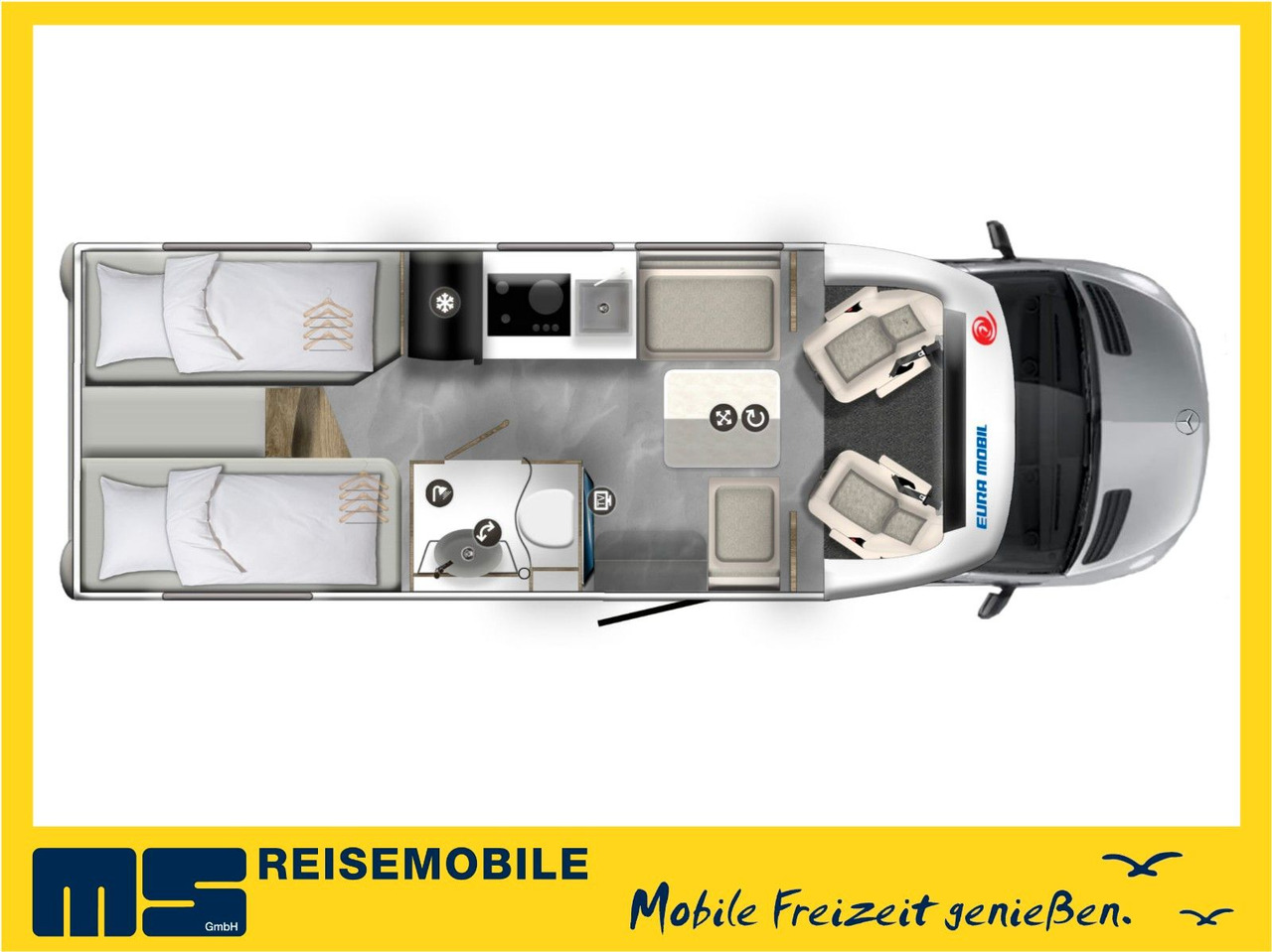 Eura Mobil XTURA 686 EF / - 2025 - / 4x4 - FERNREISEMOBIL - Polointegrovaný obytný vůz: obrázek 2 Eura Mobil XTURA 686 EF / - 2025 - / 4x4 - FERNREISEMOBIL - Polointegrovaný obytný vůz: obrázek 2