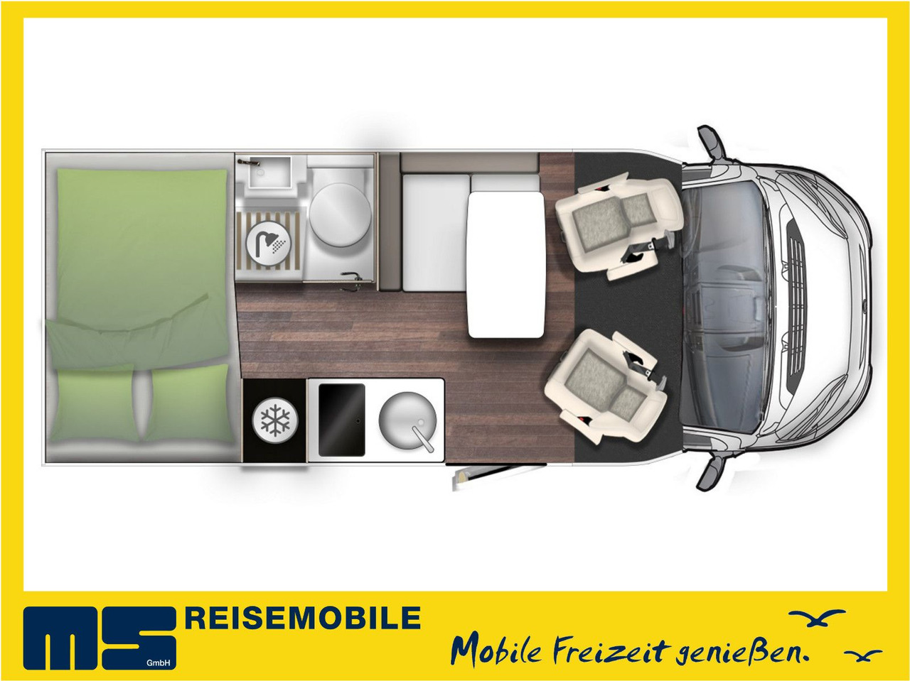 Forster T 599 HB COUPÈ /MODELL 2026 / HECKBETT & HUBBETT - Polointegrovaný obytný vůz: obrázek 2 Forster T 599 HB COUPÈ /MODELL 2026 / HECKBETT & HUBBETT - Polointegrovaný obytný vůz: obrázek 2