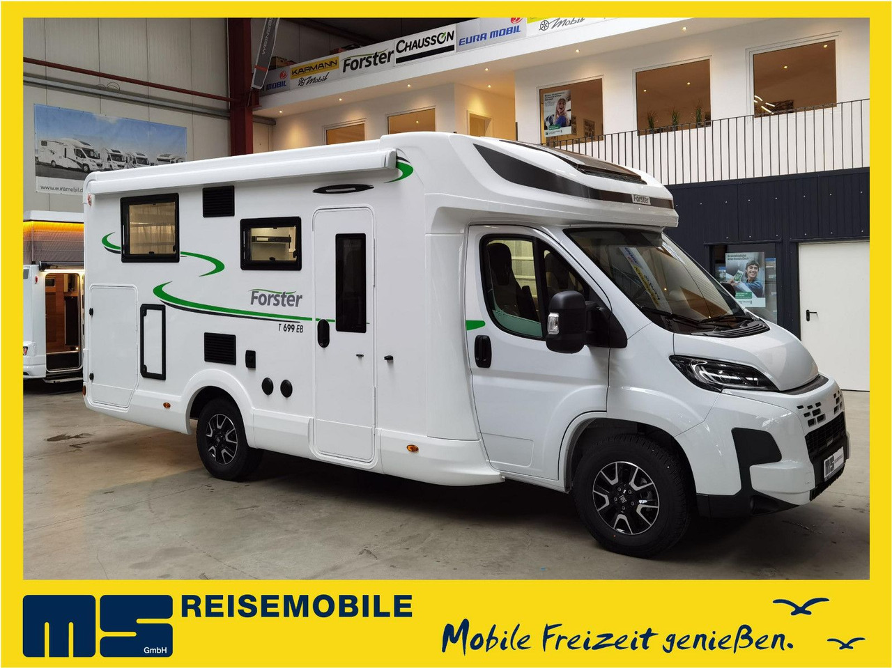 Forster T 699 EB /MODELL 2025/EINZELBETT/AUTOMATIK - Polointegrovaný obytný vůz: obrázek 1 Forster T 699 EB /MODELL 2025/EINZELBETT/AUTOMATIK - Polointegrovaný obytný vůz: obrázek 1