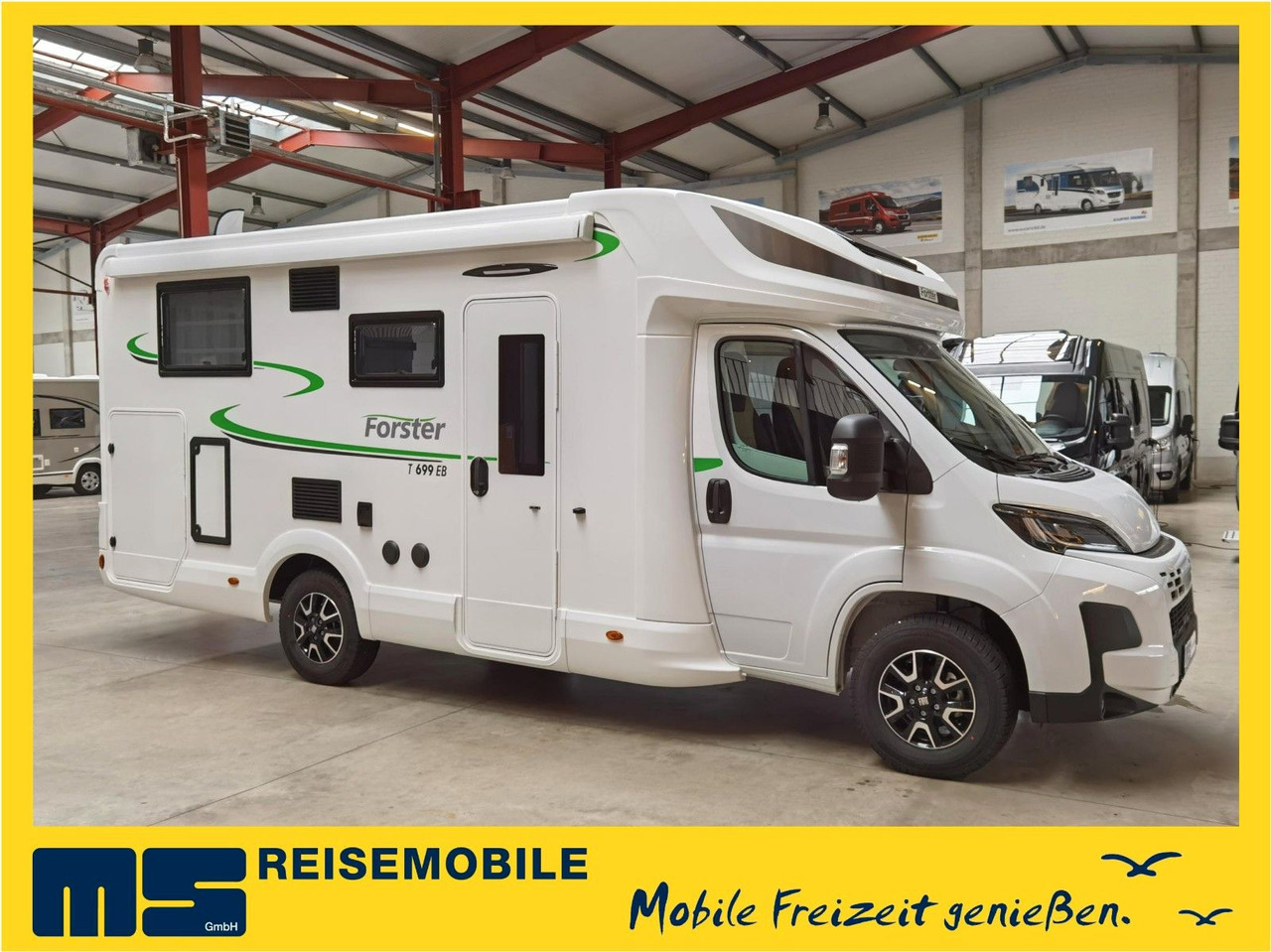 Forster T 699 EB / -MODELL 2025-/ EINZELBETTEN & HUBBETT - Polointegrovaný obytný vůz: obrázek 1 Forster T 699 EB / -MODELL 2025-/ EINZELBETTEN & HUBBETT - Polointegrovaný obytný vůz: obrázek 1