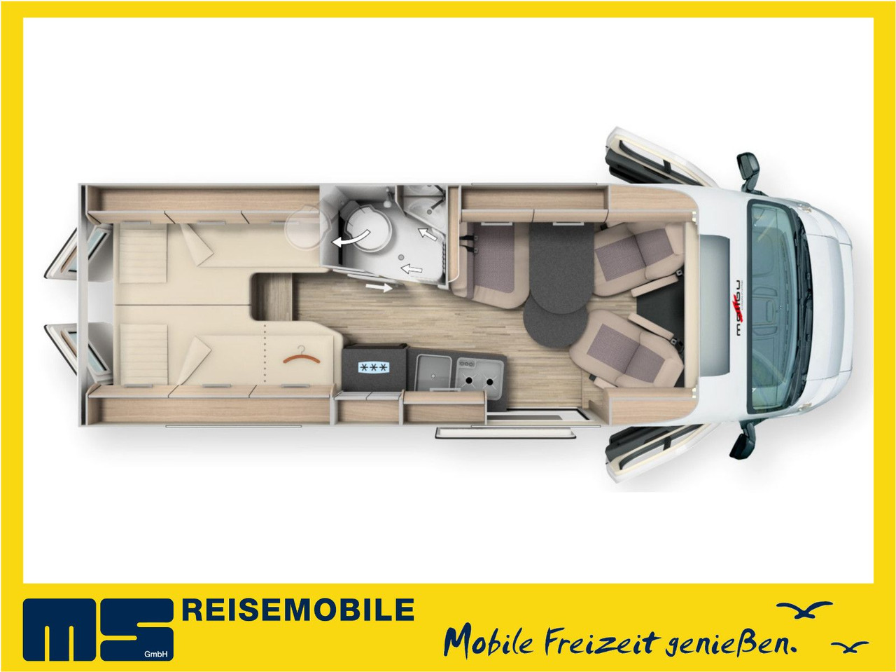 Malibu VAN DIVERSITY GT- 640 LE K /NAVIGATION & KEYLESS - Obytná dodávka: obrázek 2 Malibu VAN DIVERSITY GT- 640 LE K /NAVIGATION & KEYLESS - Obytná dodávka: obrázek 2