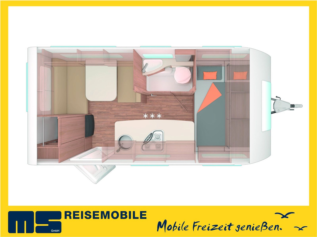 Weinsberg CARAONE 420 QD / - 2026 -/ ADVANCE & SMART PAKET - Karavan: obrázek 2 Weinsberg CARAONE 420 QD / - 2026 -/ ADVANCE & SMART PAKET - Karavan: obrázek 2