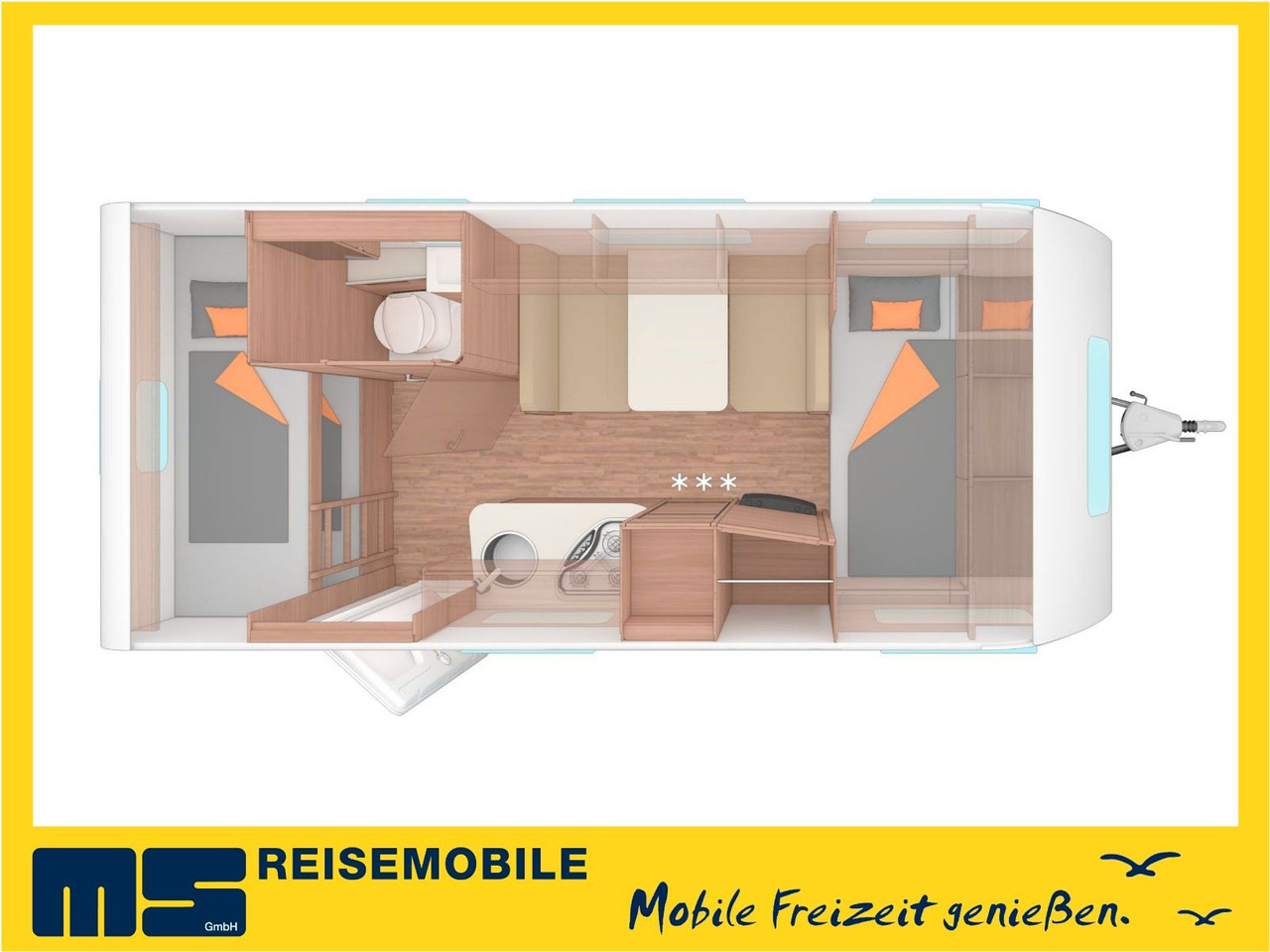 Weinsberg CARAONE 480 QDK /- 2026- / 1500KG / ETAGENBETTEN - Karavan: obrázek 2 Weinsberg CARAONE 480 QDK /- 2026- / 1500KG / ETAGENBETTEN - Karavan: obrázek 2