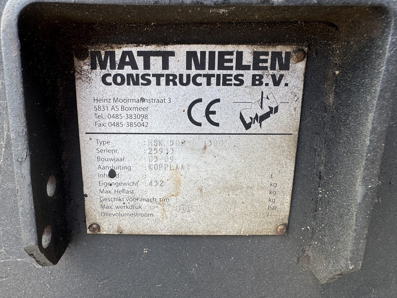 Autojeřáb Neuson 9503 WD Mobiele Kraan 2009 Palletvork, Stenenklem, 2x Bak 8860hours Deutz Diesel: obrázek 17