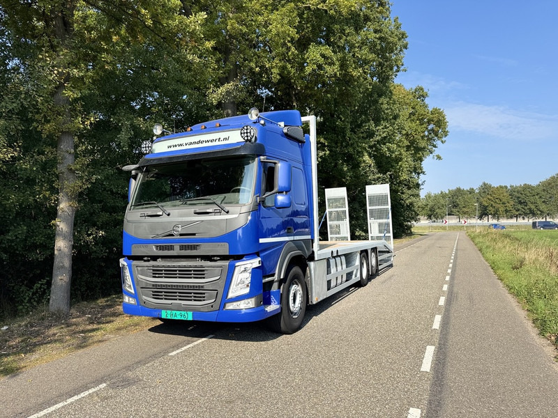 Volvo FM370 6X2 Machine Transporter / Oprij Vrachtwagen 2019 / EURO 6 / 550DKM / Steering Wheel / APK 11-2026 - Přepravník automobilů: obrázek 1 Volvo FM370 6X2 Machine Transporter / Oprij Vrachtwagen 2019 / EURO 6 / 550DKM / Steering Wheel / APK 11-2026 - Přepravník automobilů: obrázek 1