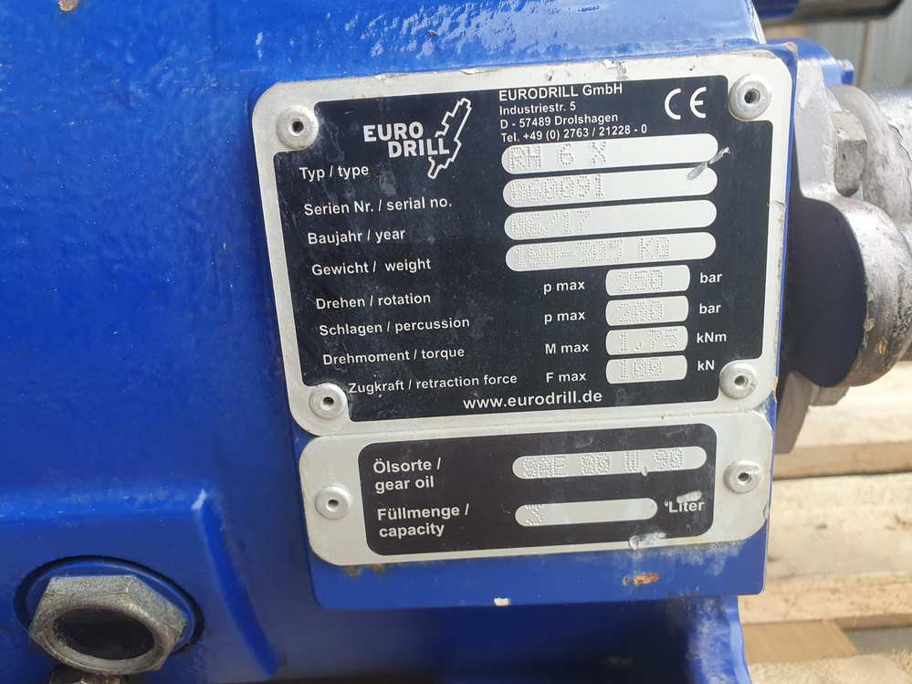 Eurodrill RH6X drifter - Vrtná souprava: obrázek 2 Eurodrill RH6X drifter - Vrtná souprava: obrázek 2