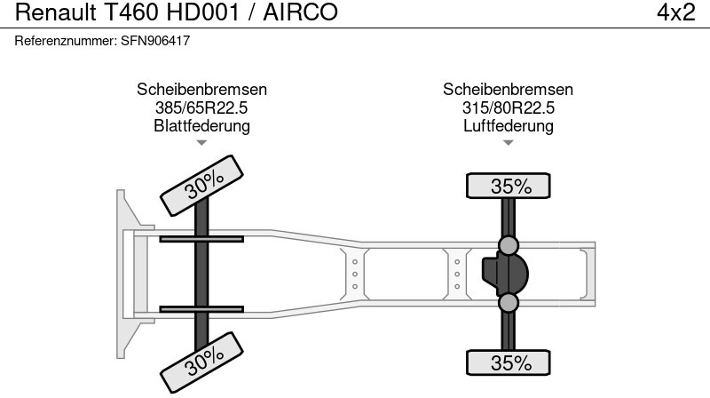 Tahač Renault T460 HD001 / AIRCO: obrázek 15