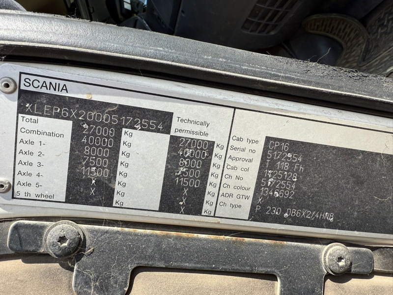 Vůz na odvoz odpadků Scania P 230 DB 6X2/4 HNB NL Truck 327.000 km: obrázek 16
