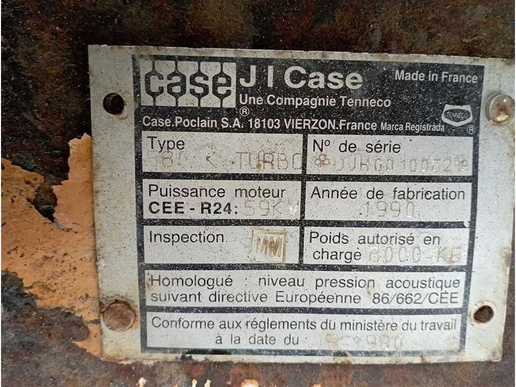 Kolesové rýpadlo 1990 CASE 580K TURBO WHEELED EXCAVATOR: obrázek 6 Kolesové rýpadlo 1990 CASE 580K TURBO WHEELED EXCAVATOR: obrázek 6