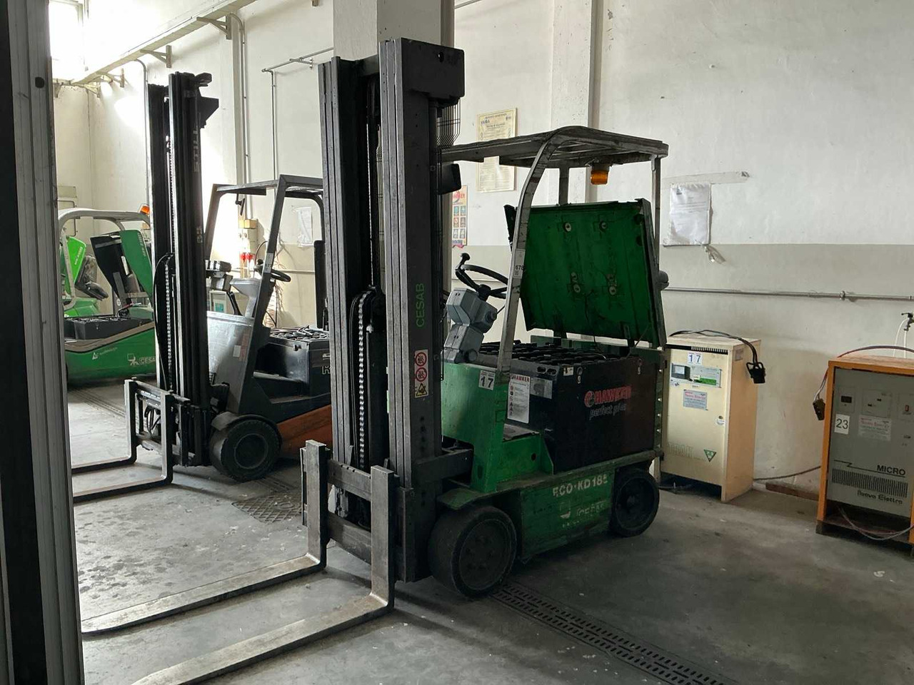 1996 - CESAB ECO - DK 185 - FORKLIFT - Vysokozdvižný vozík: obrázek 1 1996 - CESAB ECO - DK 185 - FORKLIFT - Vysokozdvižný vozík: obrázek 1