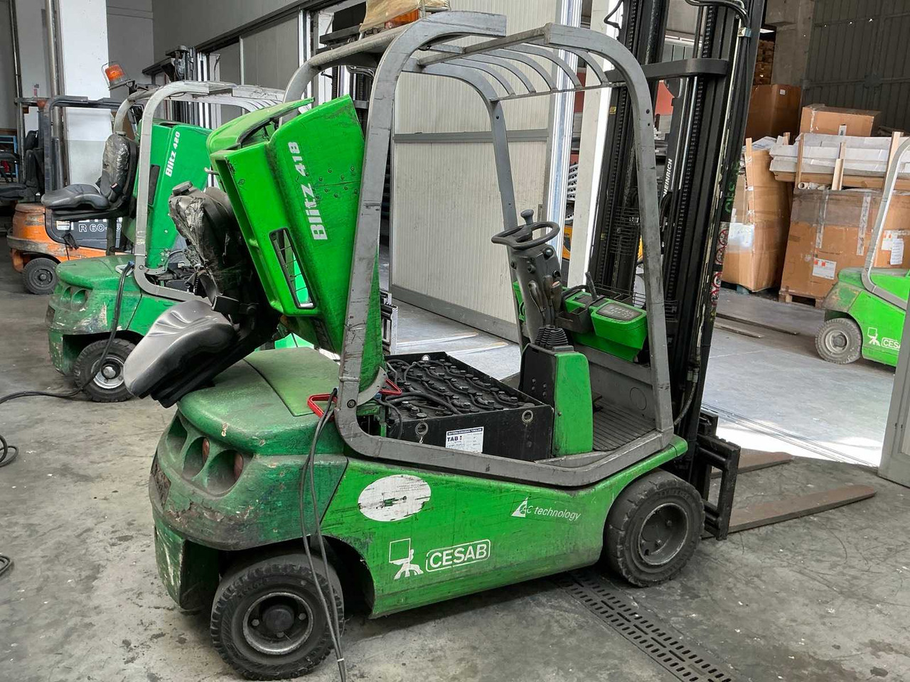 2007 - CESAB - BLITZ 418 - FORKLIFT - Vysokozdvižný vozík: obrázek 5 2007 - CESAB - BLITZ 418 - FORKLIFT - Vysokozdvižný vozík: obrázek 5