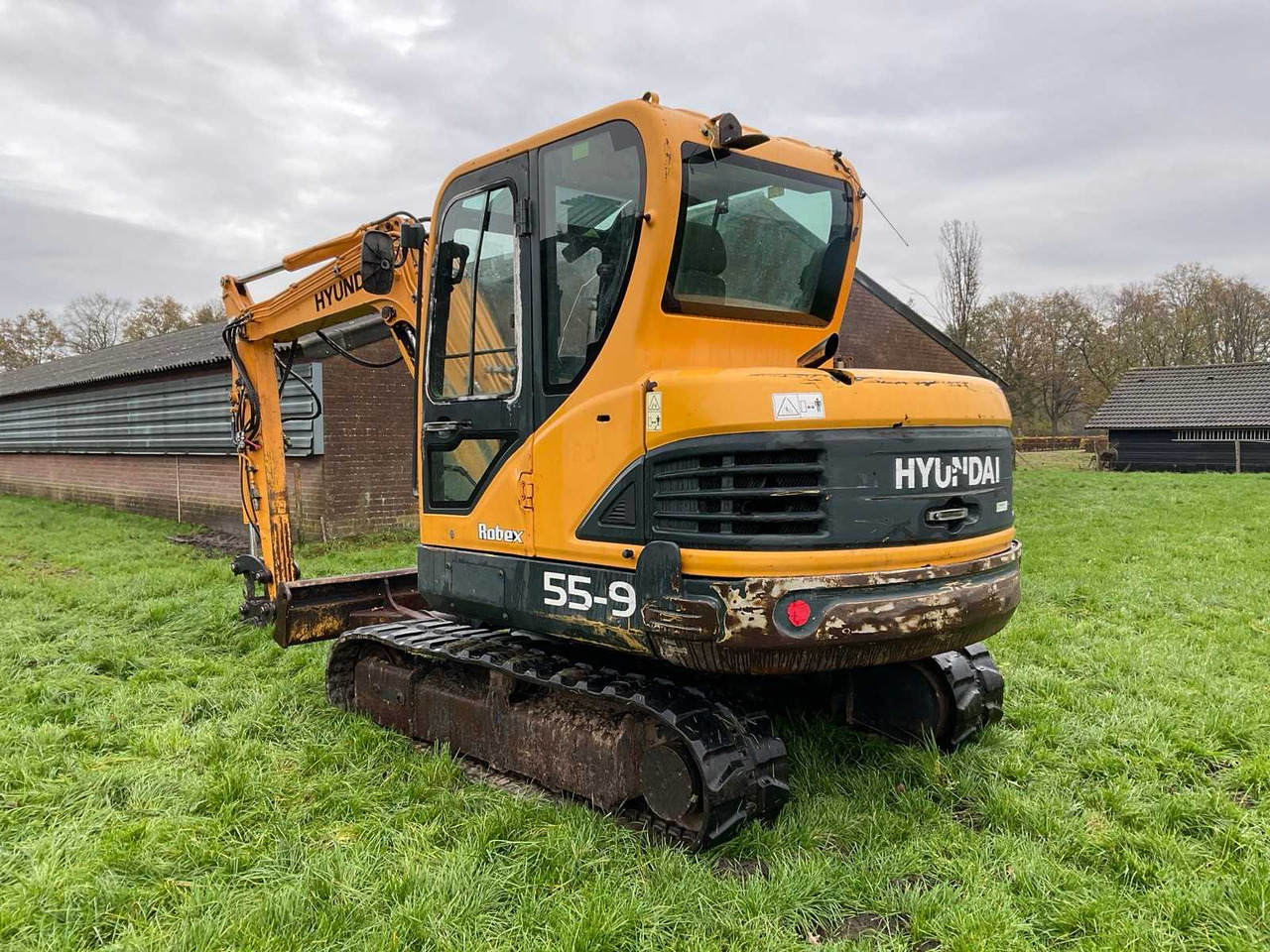 2012 HYUNDAI ROBEX 55-9 MIDI EXCAVATOR - Rýpadlo: obrázek 3 2012 HYUNDAI ROBEX 55-9 MIDI EXCAVATOR - Rýpadlo: obrázek 3