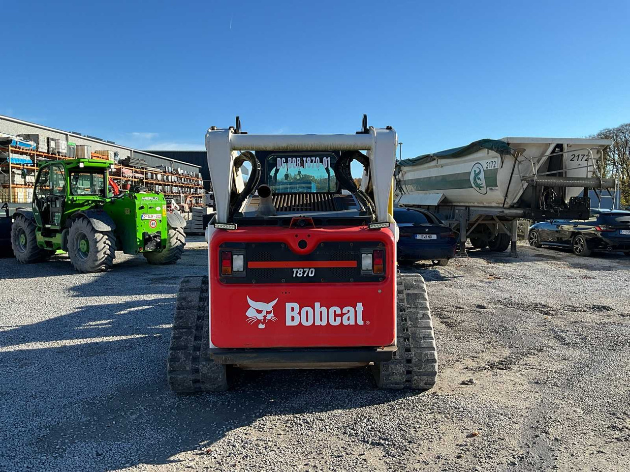 2020 BOBCAT T 870 + TRIMBLE GUIDED + GRADER 108 - Smykem řízený nakladač pásový: obrázek 4 2020 BOBCAT T 870 + TRIMBLE GUIDED + GRADER 108 - Smykem řízený nakladač pásový: obrázek 4