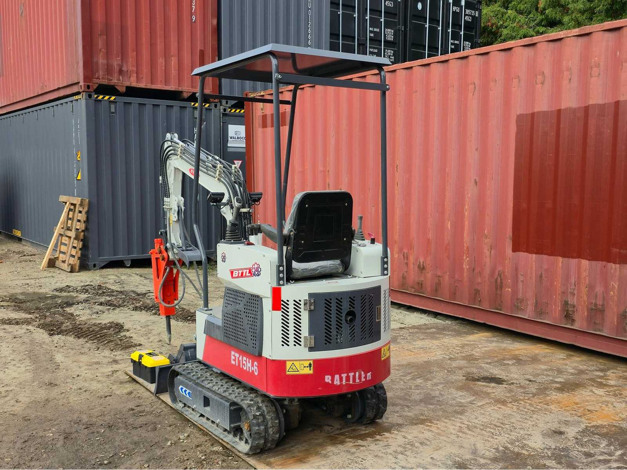 BTTL ET15H-6 - Mini rýpadlo: obrázek 2 BTTL ET15H-6 - Mini rýpadlo: obrázek 2