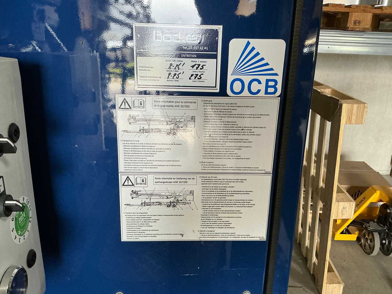 Böcker AHK 806 - Autojeřáb: obrázek 5 Böcker AHK 806 - Autojeřáb: obrázek 5