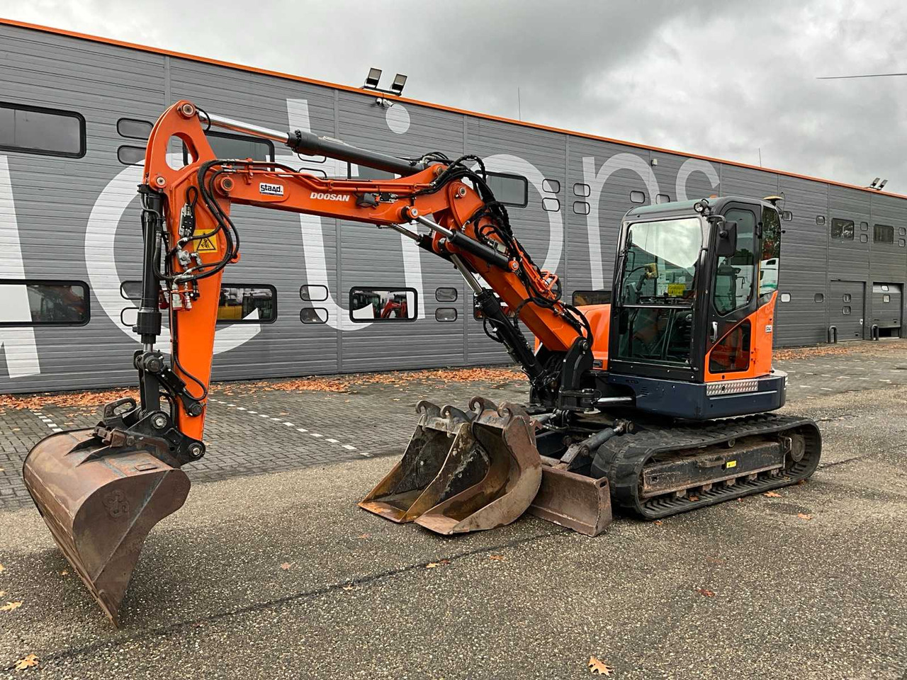 Doosan DX80R 2PC Boom Topcon X53i GPS Systeem - Pásové rýpadlo: obrázek 1 Doosan DX80R 2PC Boom Topcon X53i GPS Systeem - Pásové rýpadlo: obrázek 1