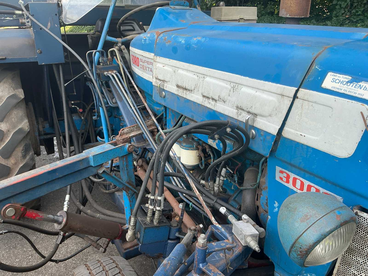 Stroj na sklizeň pícnin Ford 3000: obrázek 16