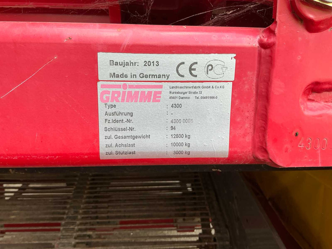 Bramborářská technika Grimme 260 SV: obrázek 29