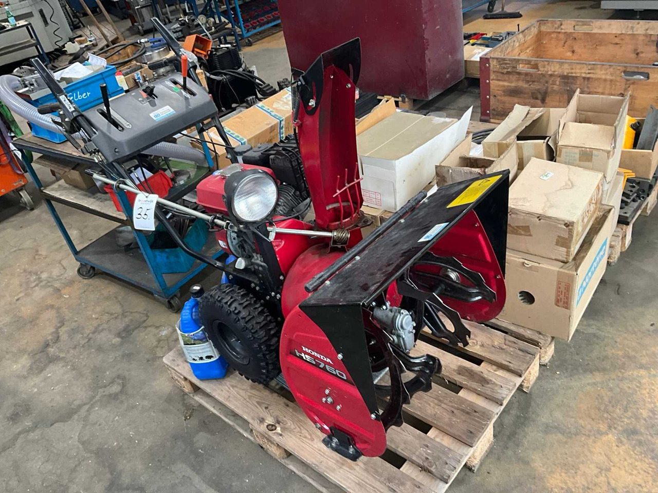 Honda HS760 - Sněžný pluh: obrázek 1 Honda HS760 - Sněžný pluh: obrázek 1