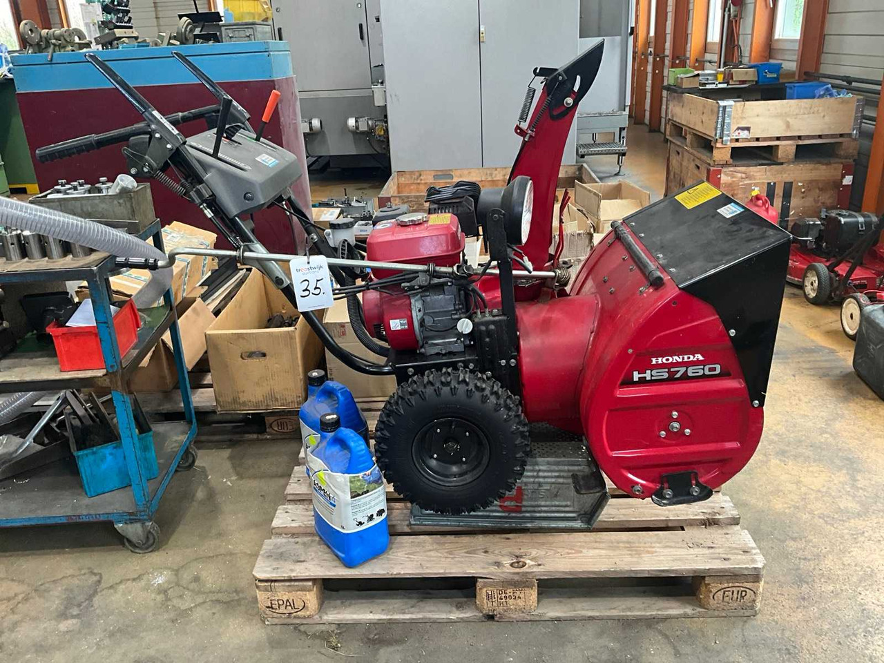 Honda HS760 - Sněžný pluh: obrázek 3 Honda HS760 - Sněžný pluh: obrázek 3