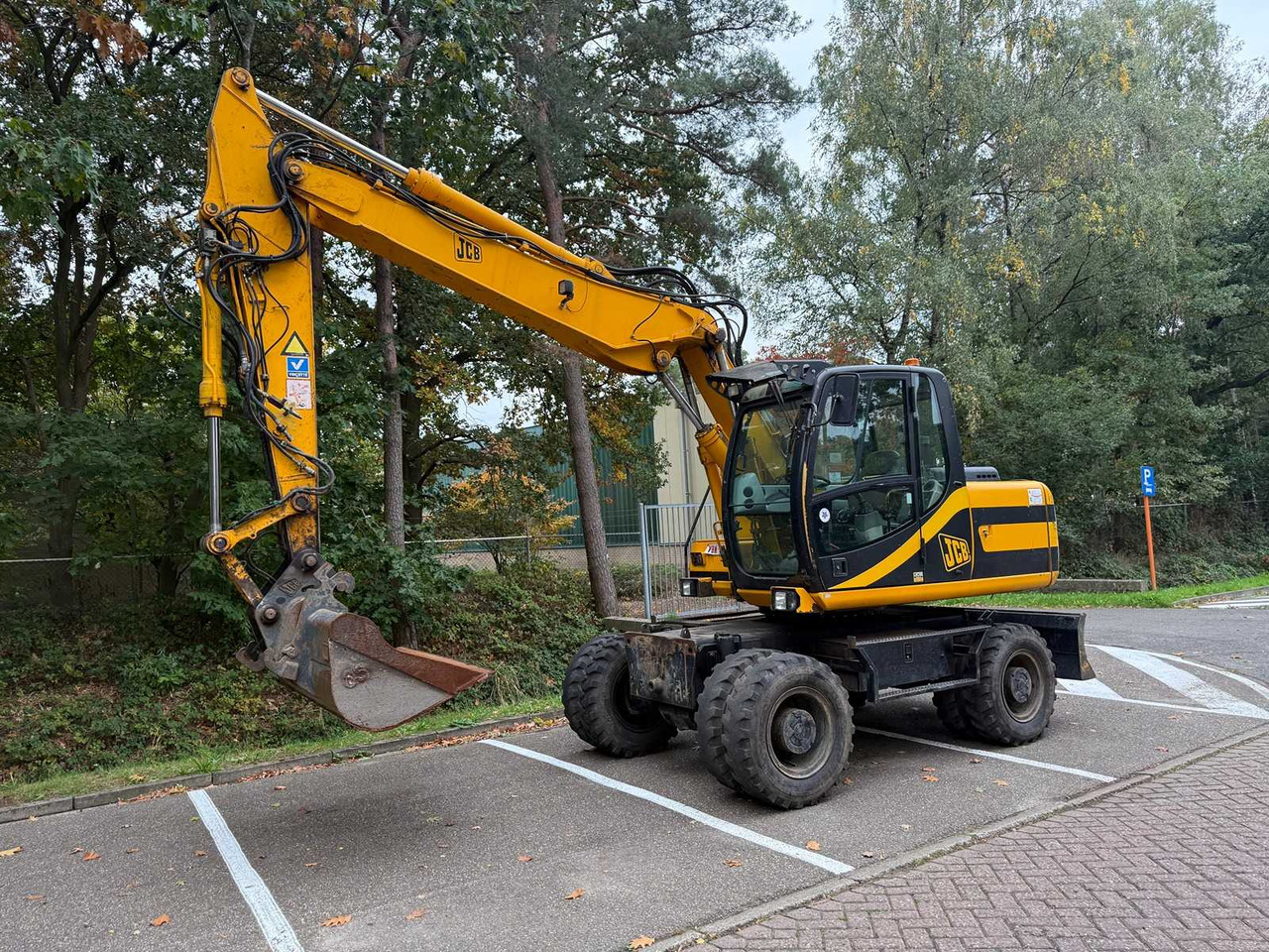 JCB JS 145 W - Kolesové rýpadlo: obrázek 1 JCB JS 145 W - Kolesové rýpadlo: obrázek 1