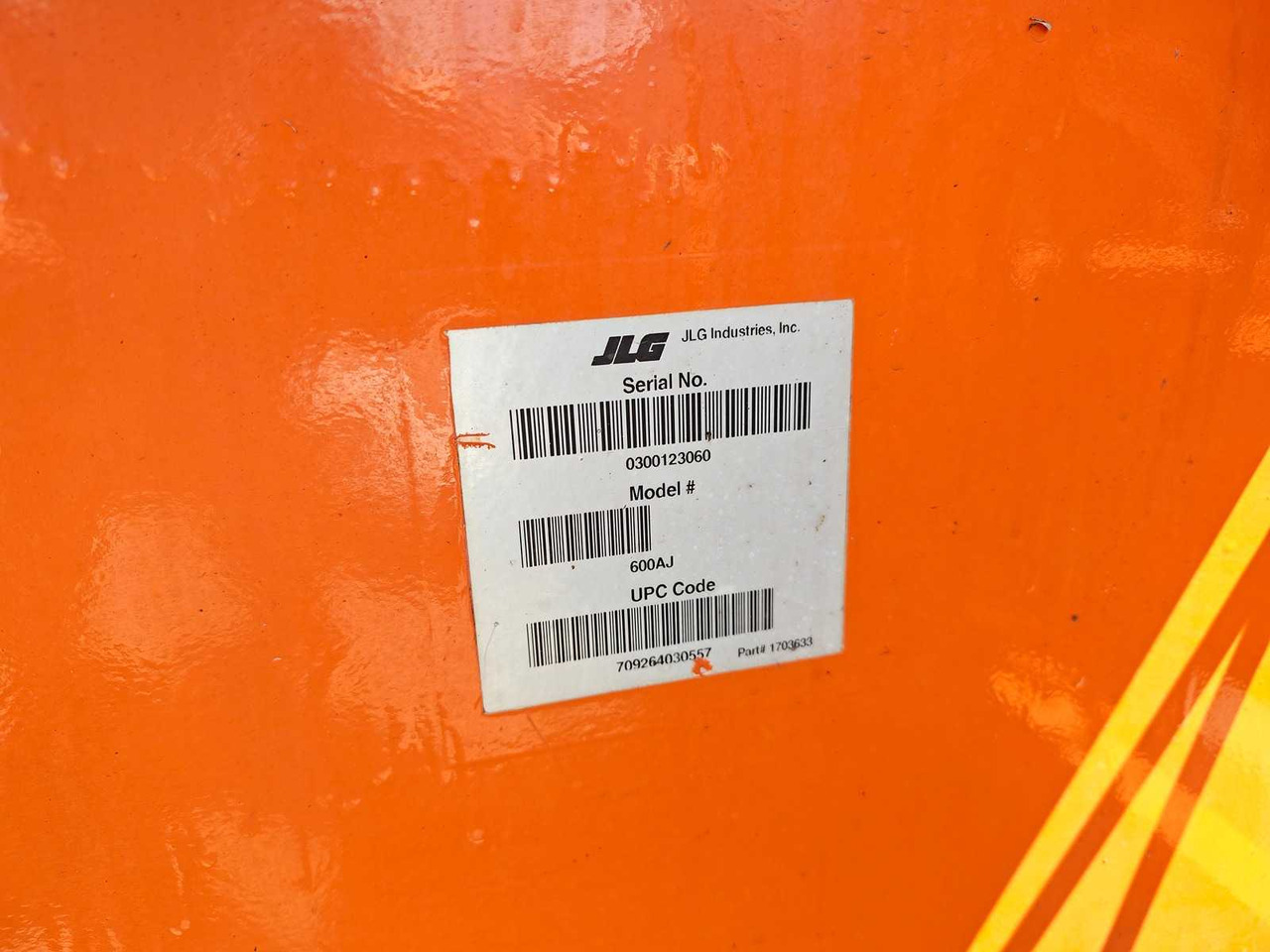 Pracovní plošina JLG 600AJ: obrázek 11