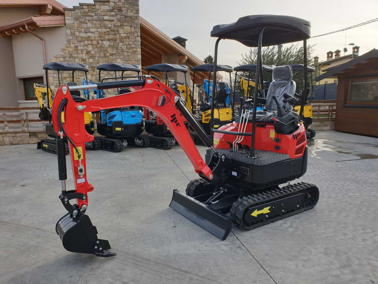 JPC - Mini rýpadlo: obrázek 4 JPC - Mini rýpadlo: obrázek 4