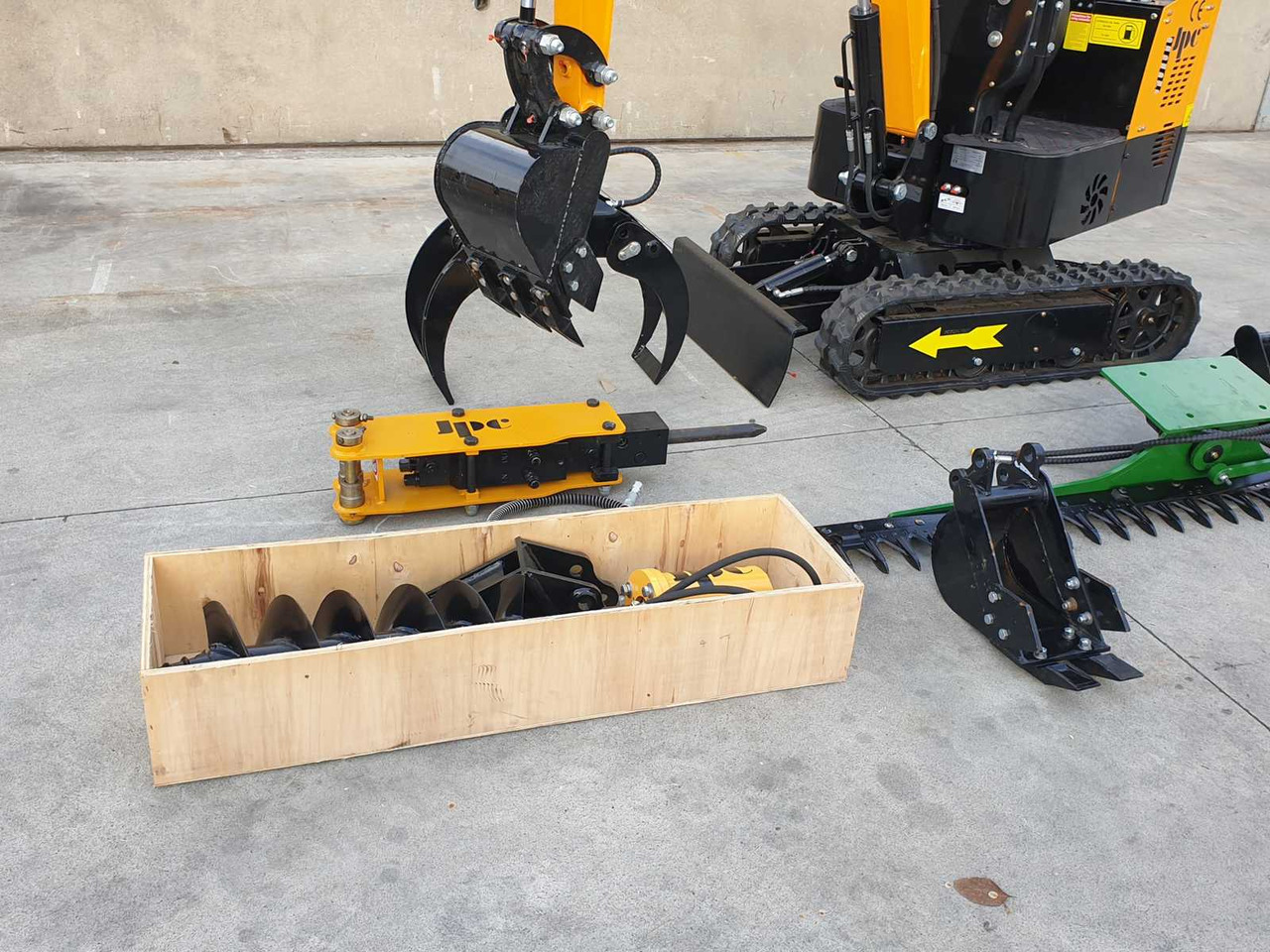 JPC - Mini rýpadlo: obrázek 5 JPC - Mini rýpadlo: obrázek 5