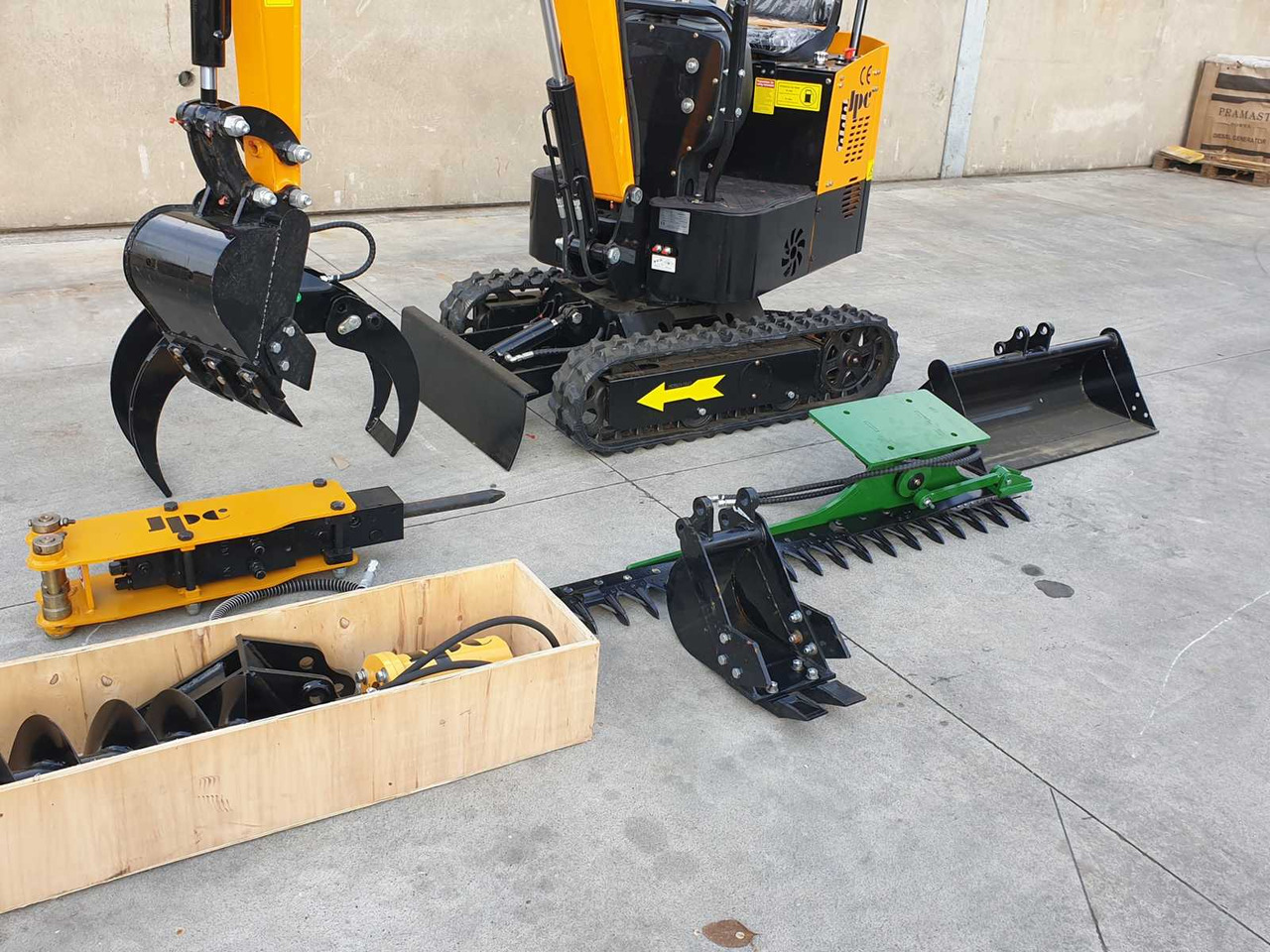 JPC - Mini rýpadlo: obrázek 2 JPC - Mini rýpadlo: obrázek 2