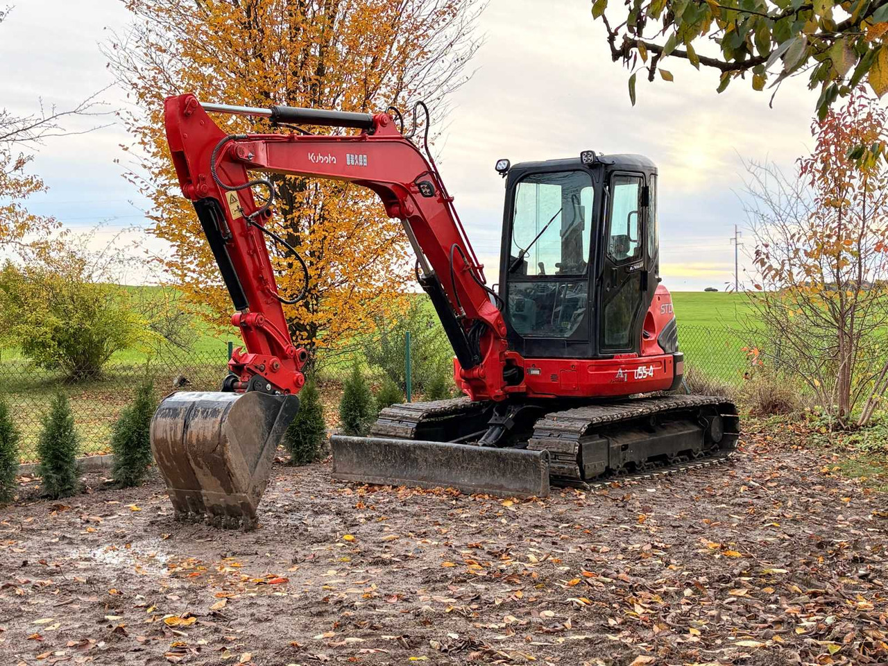 KUBOTA 2015 KUBOTA U55-4 CRAWLER EXCAVATOR - Pásové rýpadlo: obrázek 1 KUBOTA 2015 KUBOTA U55-4 CRAWLER EXCAVATOR - Pásové rýpadlo: obrázek 1