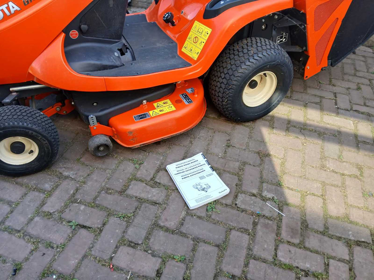 Kubota Gr1600 - Sekačka na trávu: obrázek 3 Kubota Gr1600 - Sekačka na trávu: obrázek 3