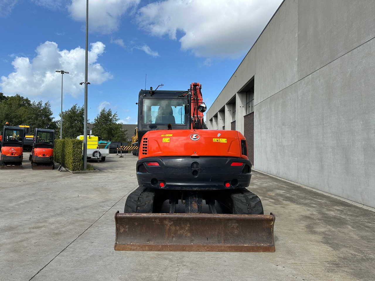 Kubota KX080 - Pásové rýpadlo: obrázek 5 Kubota KX080 - Pásové rýpadlo: obrázek 5