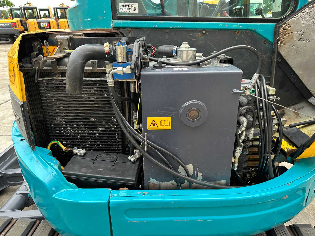 Pásové rýpadlo Kubota KX155-3SZ: obrázek 22
