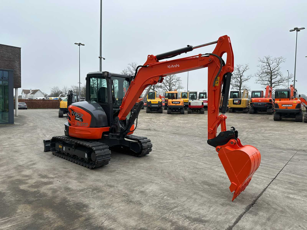 Kubota KX163-5 - Pásové rýpadlo: obrázek 3 Kubota KX163-5 - Pásové rýpadlo: obrázek 3
