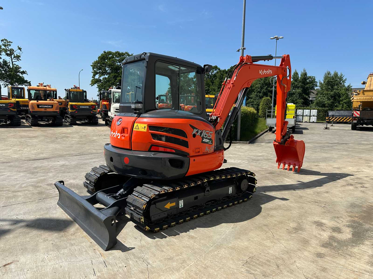 Kubota KX165-5 - Pásové rýpadlo: obrázek 4 Kubota KX165-5 - Pásové rýpadlo: obrázek 4