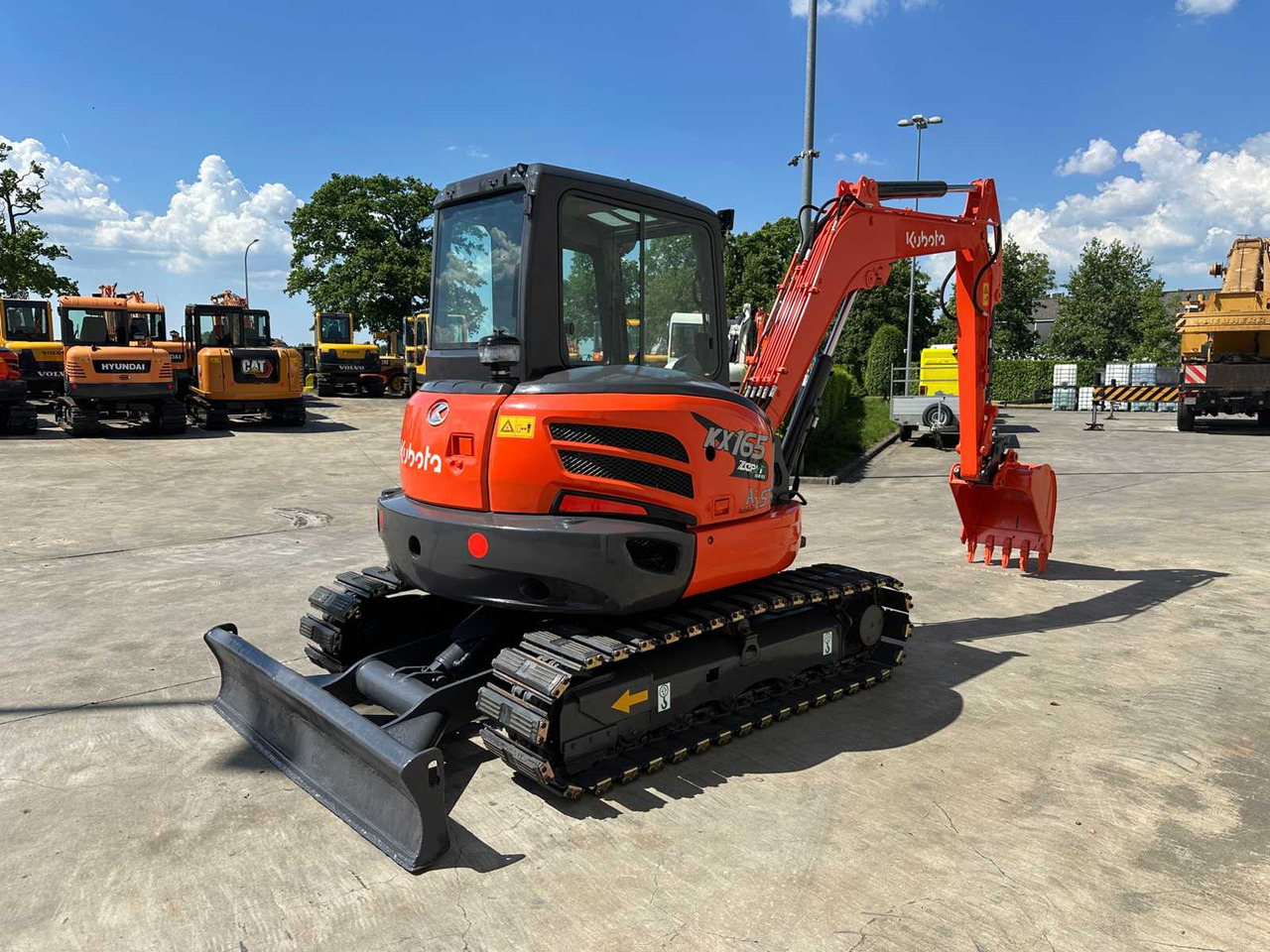 Kubota KX165-5 - Pásové rýpadlo: obrázek 4 Kubota KX165-5 - Pásové rýpadlo: obrázek 4
