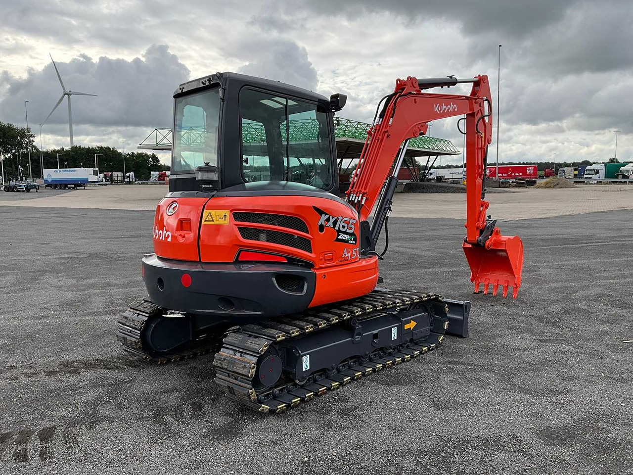 Kubota KX165-5 - Pásové rýpadlo: obrázek 5 Kubota KX165-5 - Pásové rýpadlo: obrázek 5