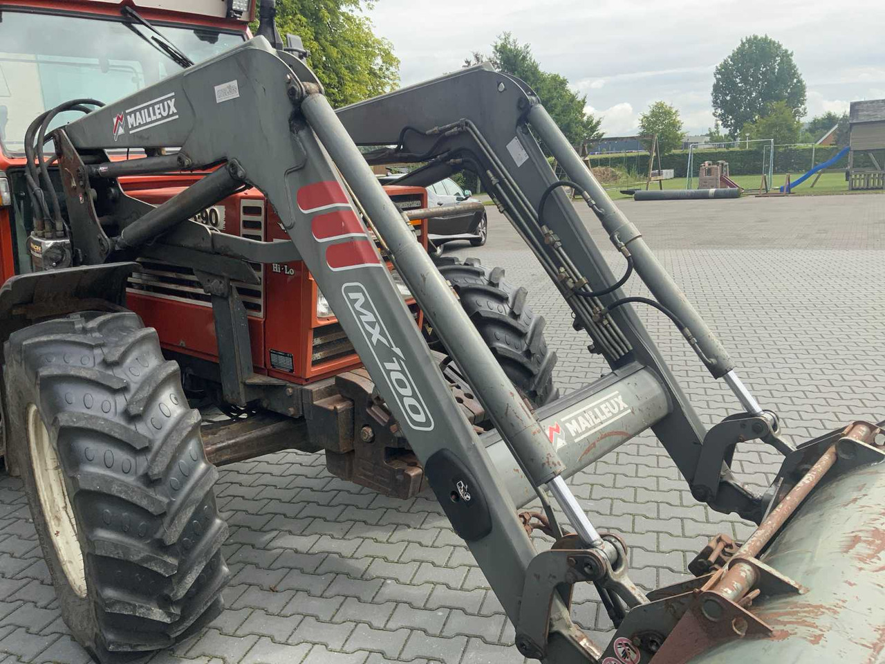 Čelní nakladač pro traktor Mailleux MX100: obrázek 8