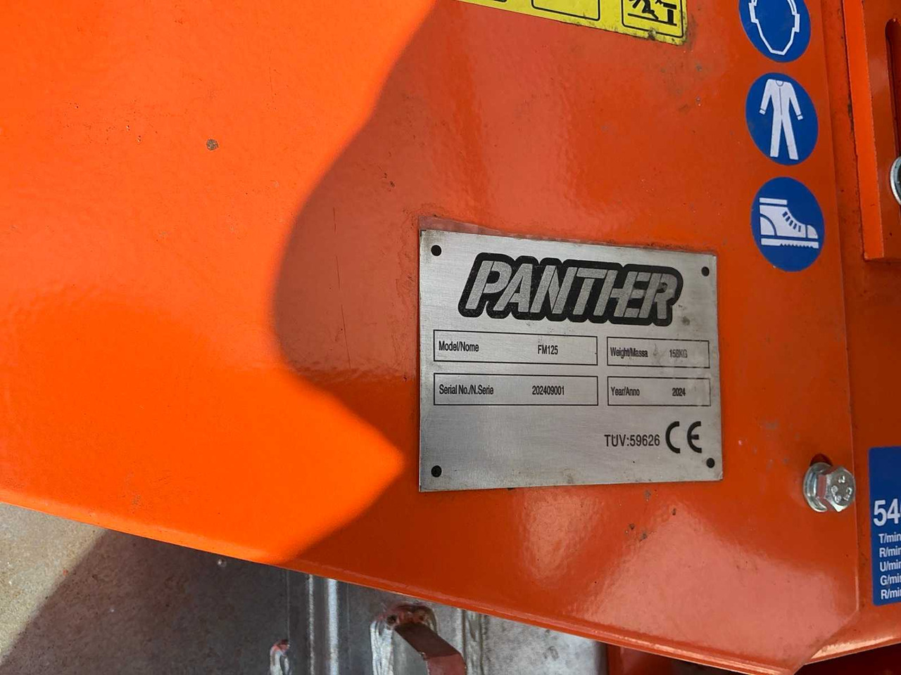 Kladívkový mulčovač Panther FM125: obrázek 8