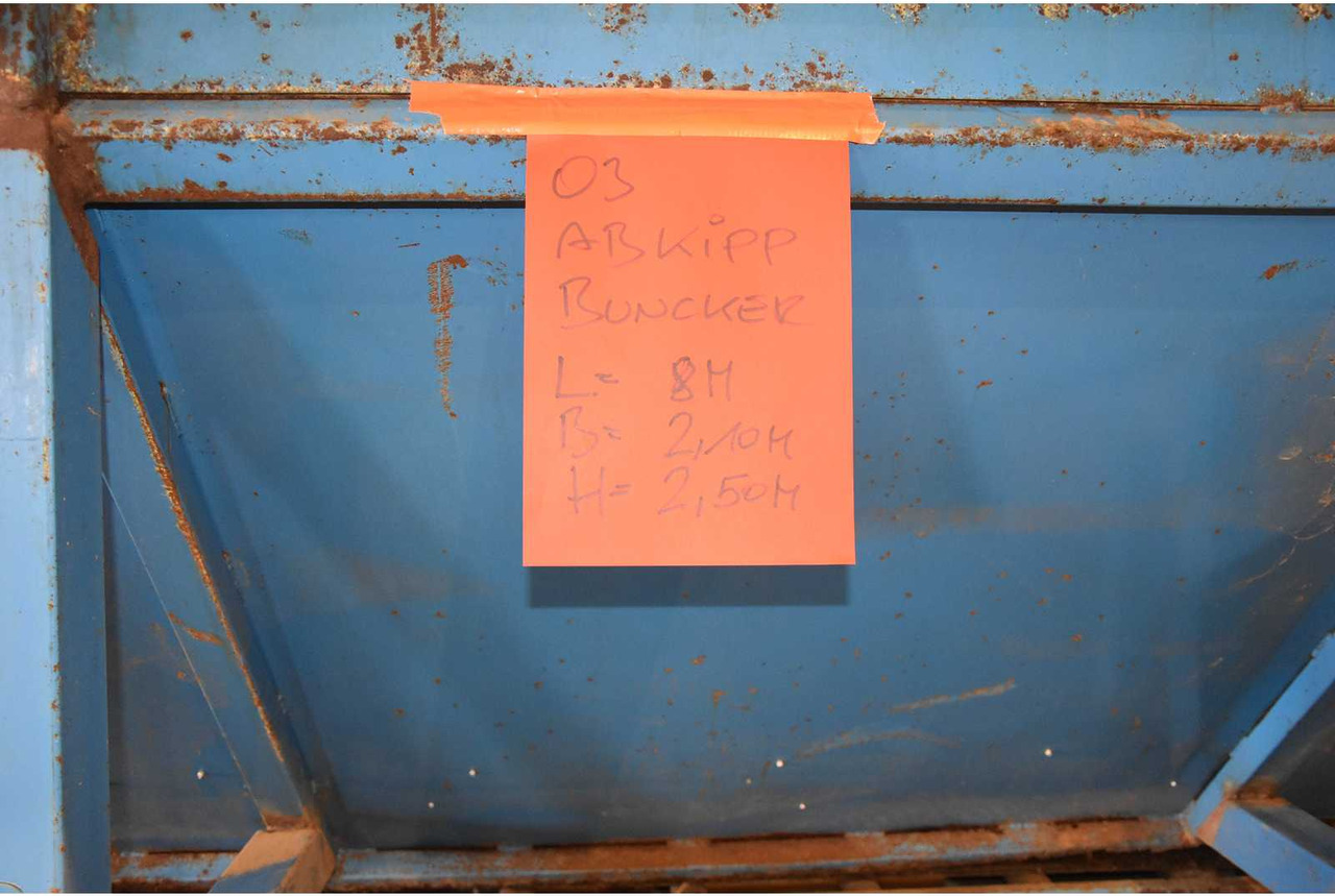 Potato bunker - Zařízení pro skladování: obrázek 2 Potato bunker - Zařízení pro skladování: obrázek 2