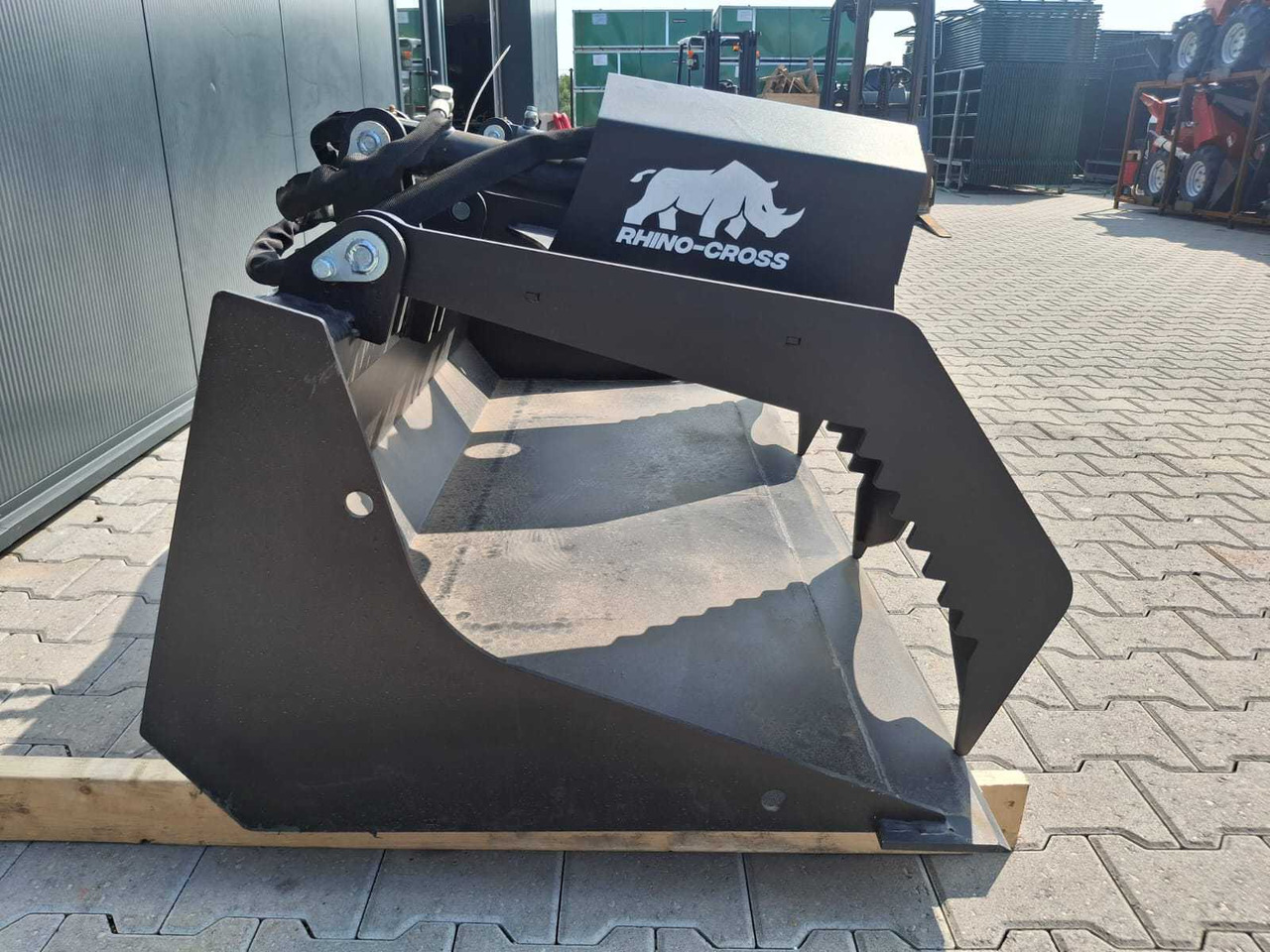 Stroj na obdělávání půdy Rhino-cross 72 inch grapple Bucket: obrázek 6