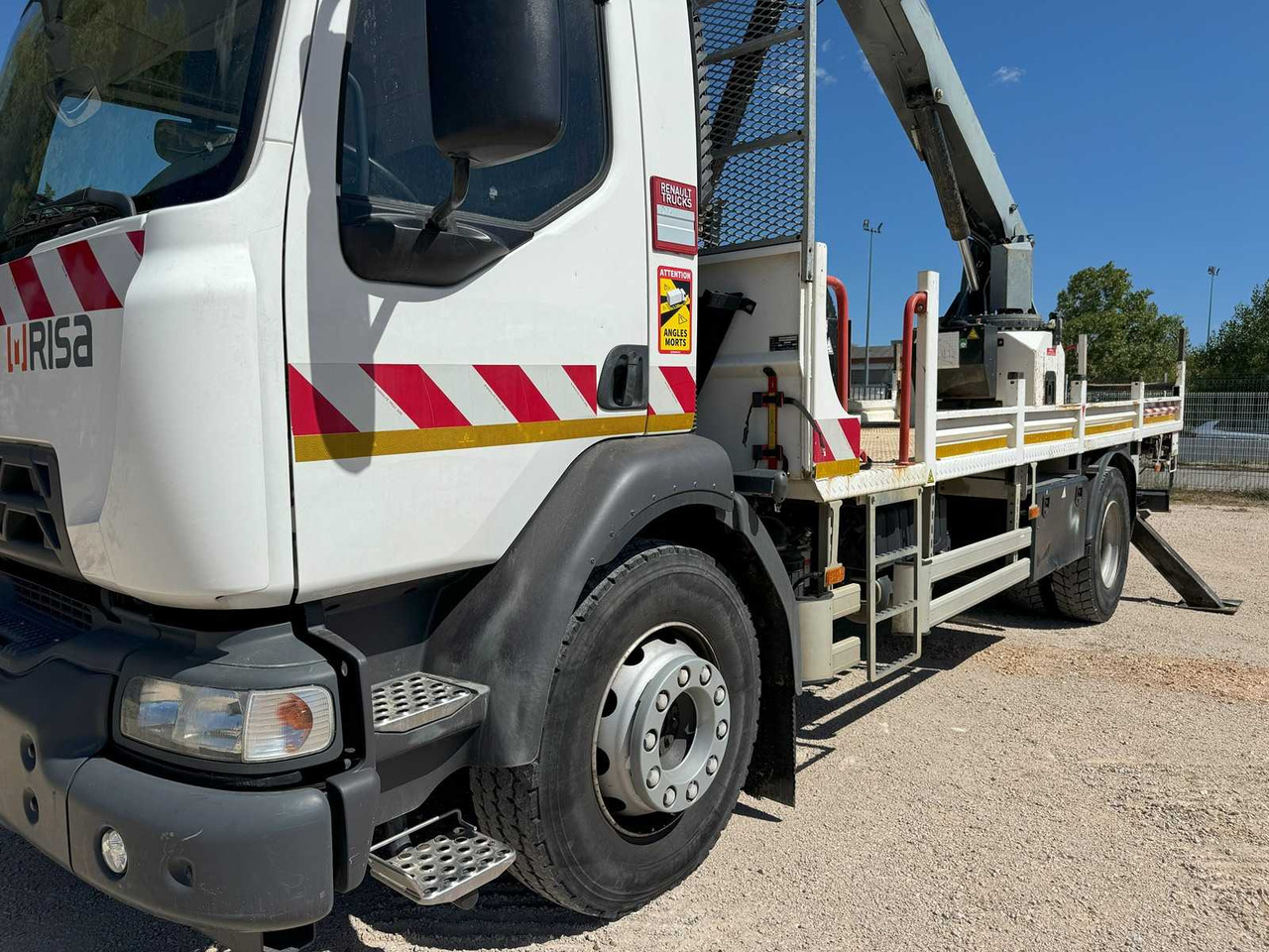 Nákladní automobil valníkový/ Plošinový, Auto s hydraulickou rukou Risa Renault D14 G2T TARIÈRE: obrázek 12