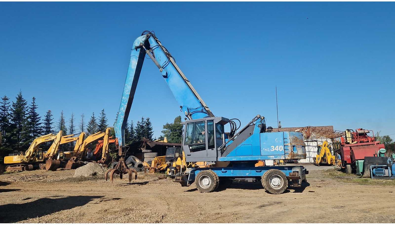TEREX FUCHS MHL 340 - Kolesové rýpadlo: obrázek 1 TEREX FUCHS MHL 340 - Kolesové rýpadlo: obrázek 1