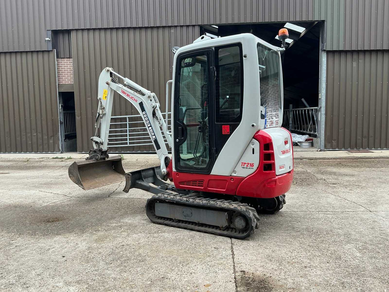 Takeuchi 2020 TAKEUCHI TB216 MINI EXCAVATOR - Mini rýpadlo: obrázek 3 Takeuchi 2020 TAKEUCHI TB216 MINI EXCAVATOR - Mini rýpadlo: obrázek 3