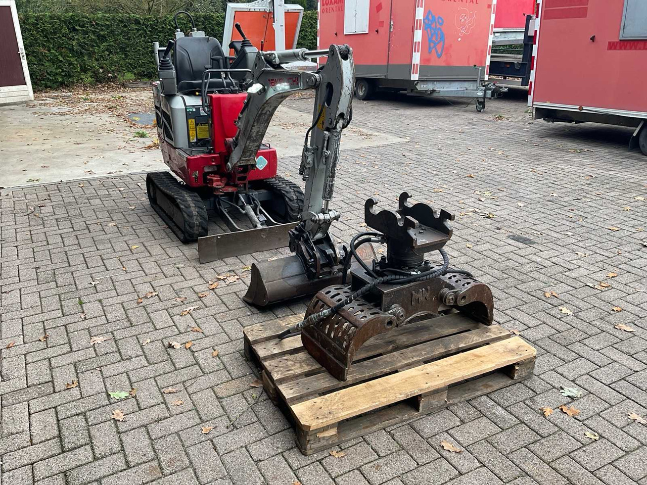 Takeuchi TB210 R - Mini rýpadlo: obrázek 4 Takeuchi TB210 R - Mini rýpadlo: obrázek 4