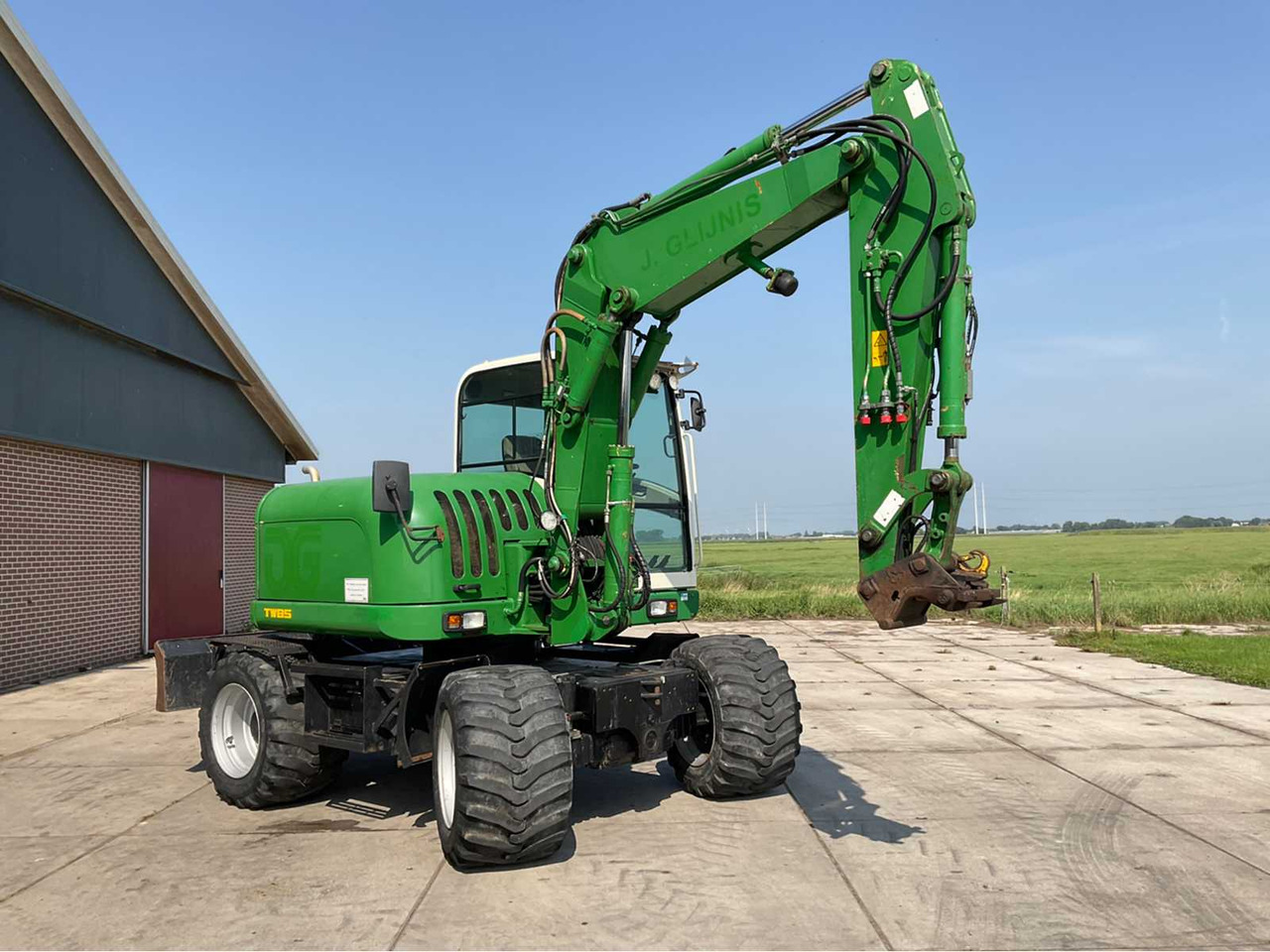 Terex TW85 - Kolesové rýpadlo: obrázek 2 Terex TW85 - Kolesové rýpadlo: obrázek 2
