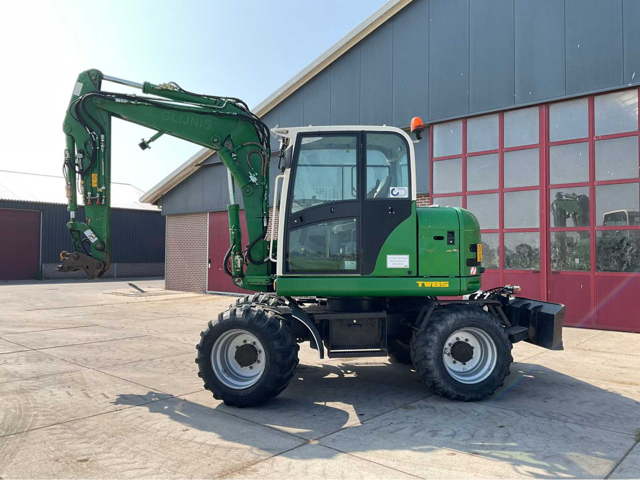 Terex TW85 - Kolesové rýpadlo: obrázek 5 Terex TW85 - Kolesové rýpadlo: obrázek 5