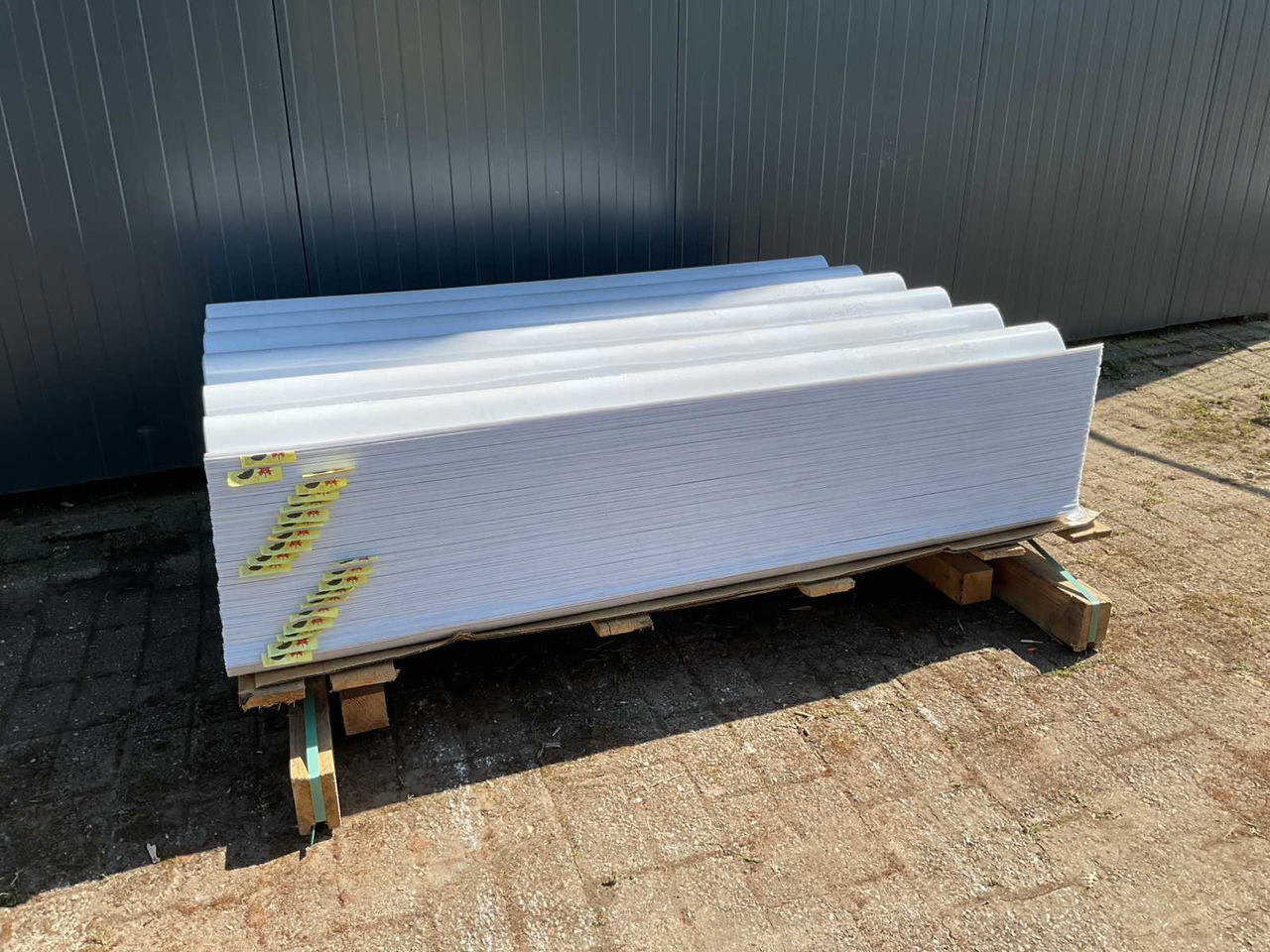 Van Boven Opaal F1 wit golf 51 mm 110 cm breed 1mm - Stavební zařízení: obrázek 1 Van Boven Opaal F1 wit golf 51 mm 110 cm breed 1mm - Stavební zařízení: obrázek 1